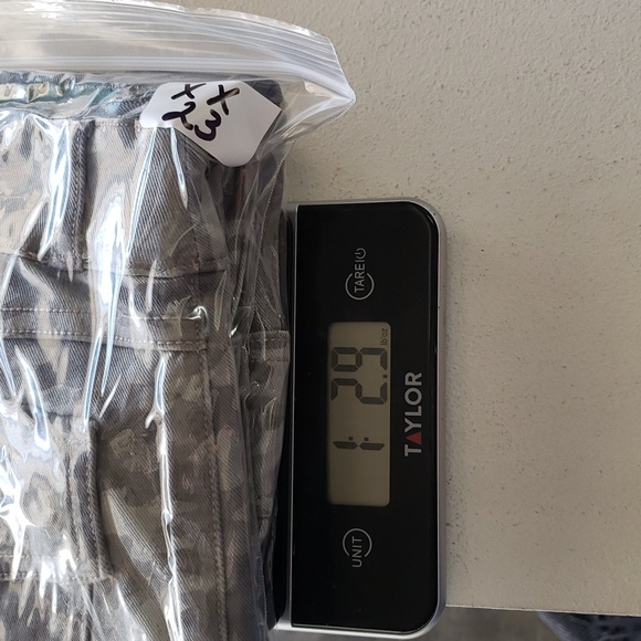 SPANX Stretch Twill Ankle Cargo Pant Stone Wash Camo Women's Size Medium - Picture 16 of 16